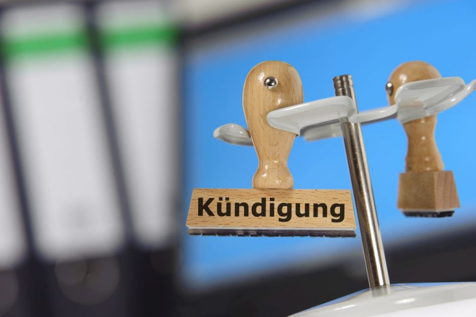 Ruhig bleiben im Kündigungsgespräch