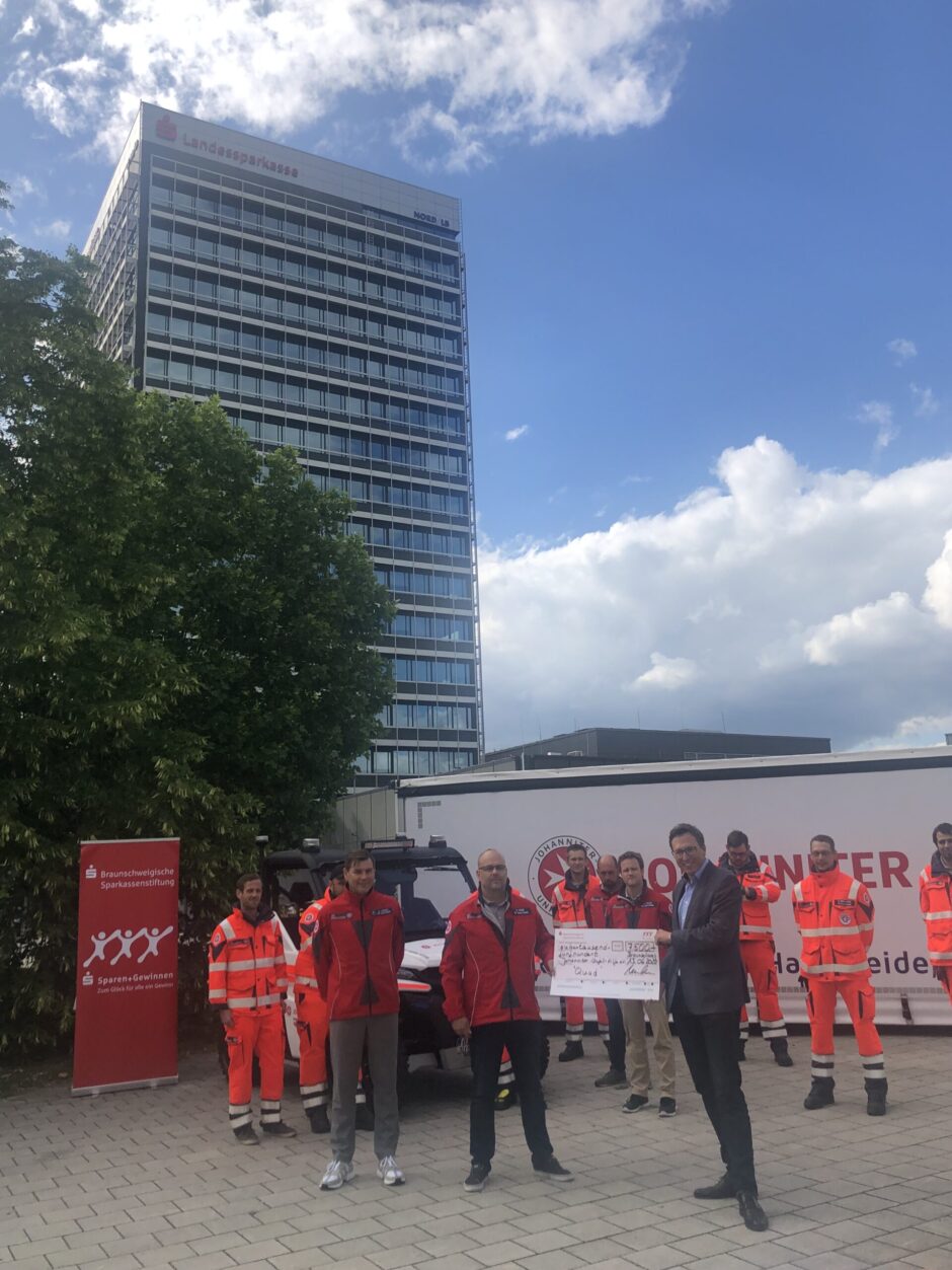 Effizienteres Arbeiten für Johanniter-Unfall-Hilfe e.V. | Anschaffung eines UTV bringt Erleichterung für den Katastrophenschutz